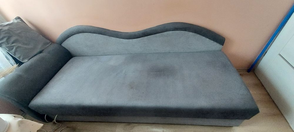 Leżanka  kolor popiel