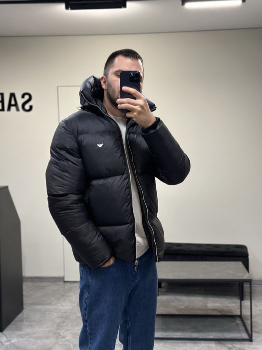 Пуховик куртка Armani xs-s