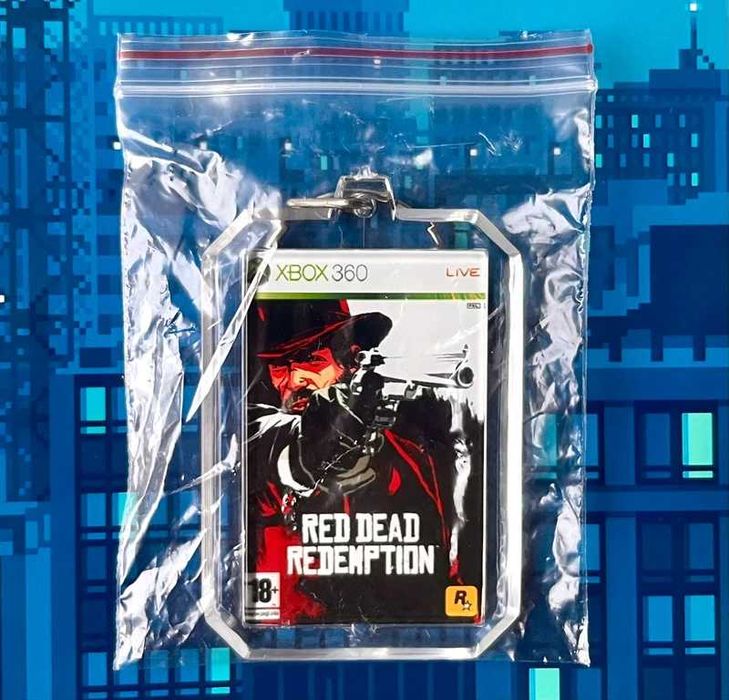Brelok Red Dead Redemption - mini okładka gry Xbox 360
