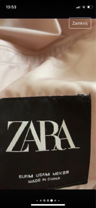 Lekka kurteczka Zara