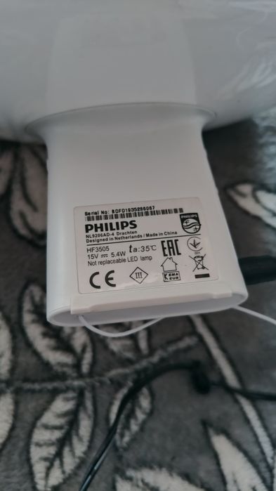 Настільний будильник з годинником Philips HF3505