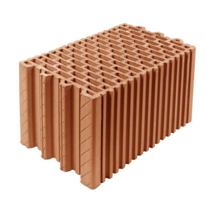 Pustak ceramiczny leier, leyer, THERMOPOR, wienerberger 25 P+W