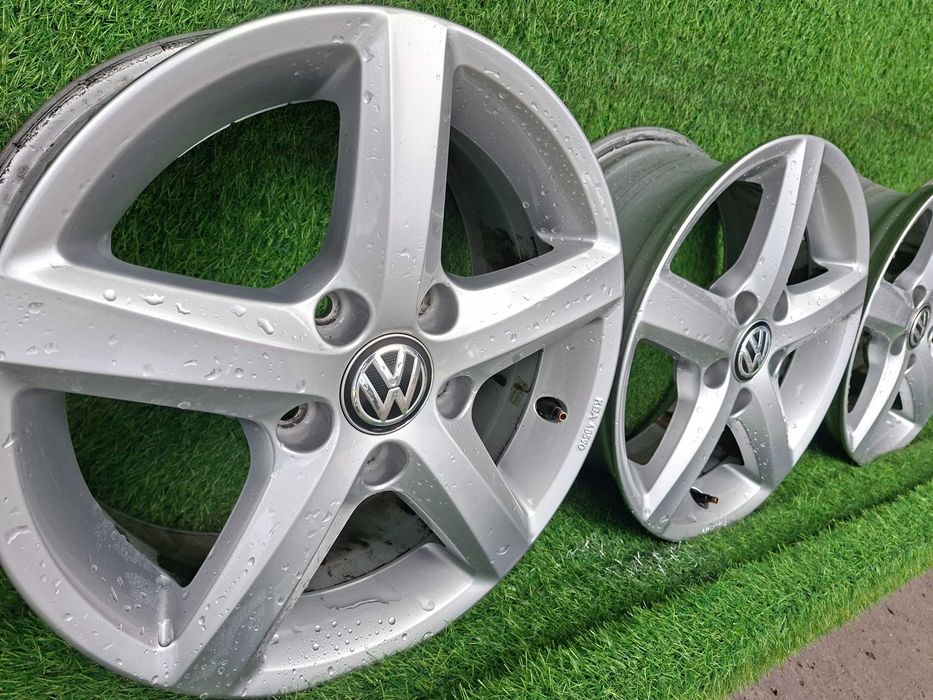 [A193] ALUFELGI 15 5x112 ORYGINAŁ VW Golf V,VI,Plus,Touran,Caddy,Jetta