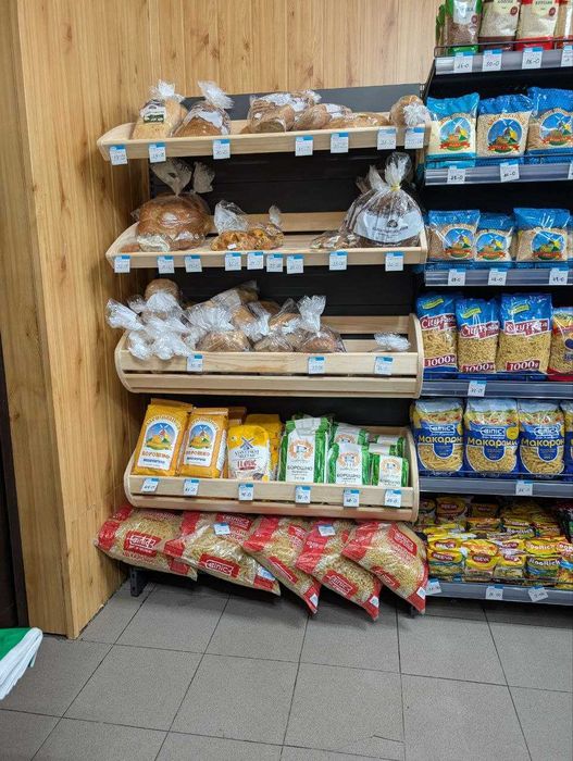 Стелажі в магазин, каси, холодильн. Стелажі в склад. Гранти на обладн.