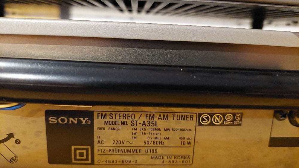 Zestaw stereo Sony wieża