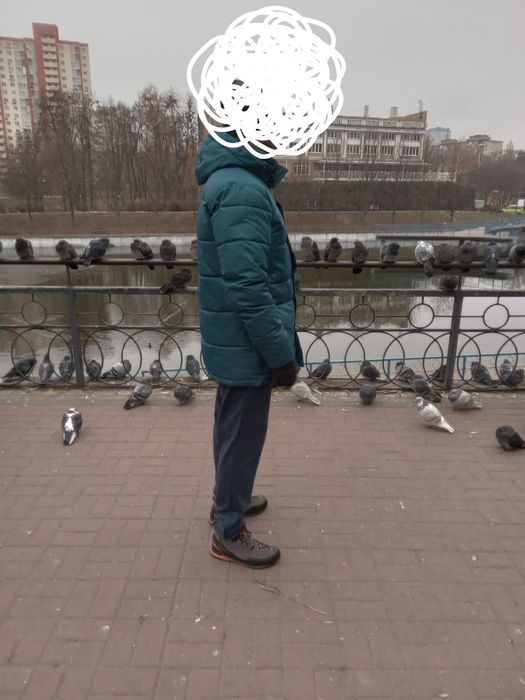 Тtibute XL пуховик куртка оригинал туризм зима