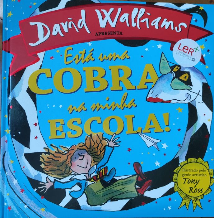 Livro "Está uma cobra na minha escola!"