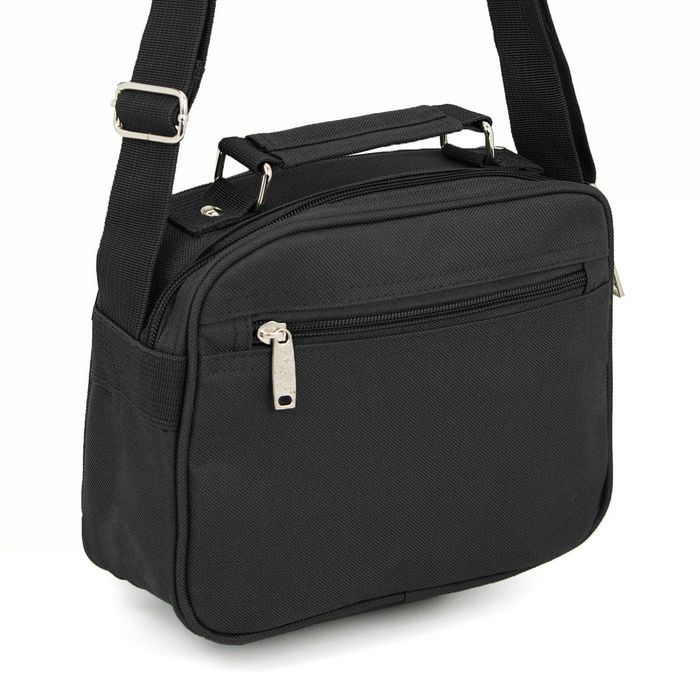 torba męska do pracy mała bellugio czarna