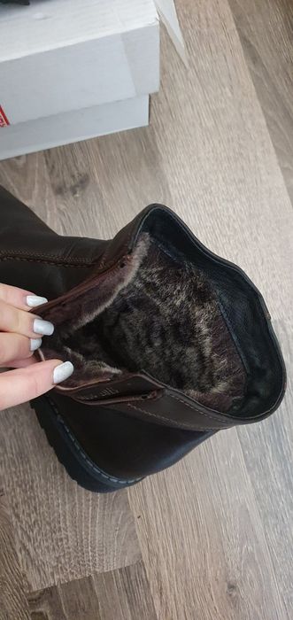 Чоботи, ботинки шкіряні чоловічі