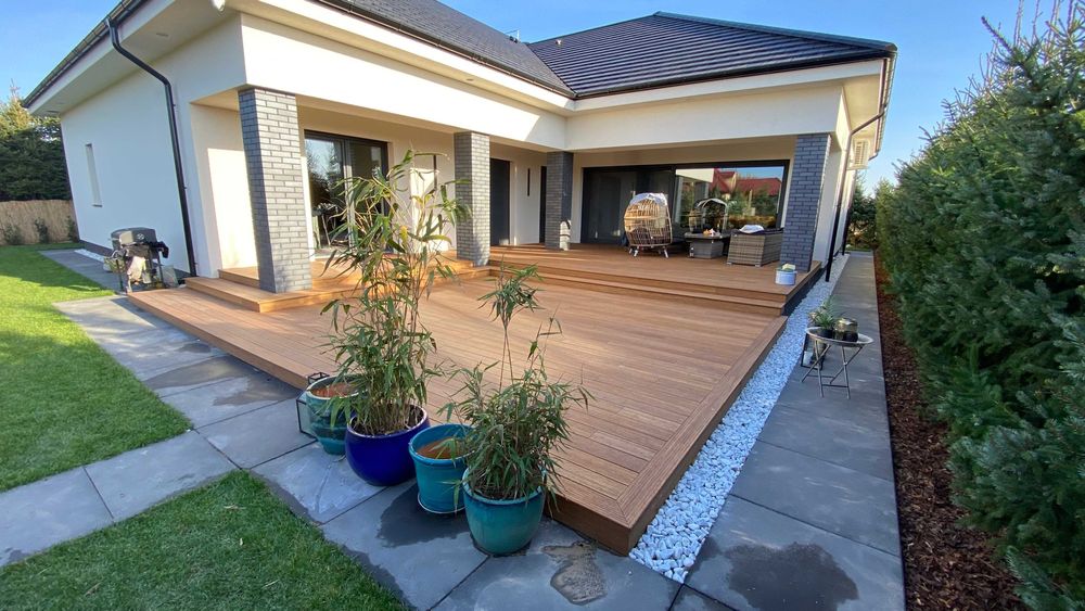 Tarasy / Zadaszenia / Elewacje drewniane