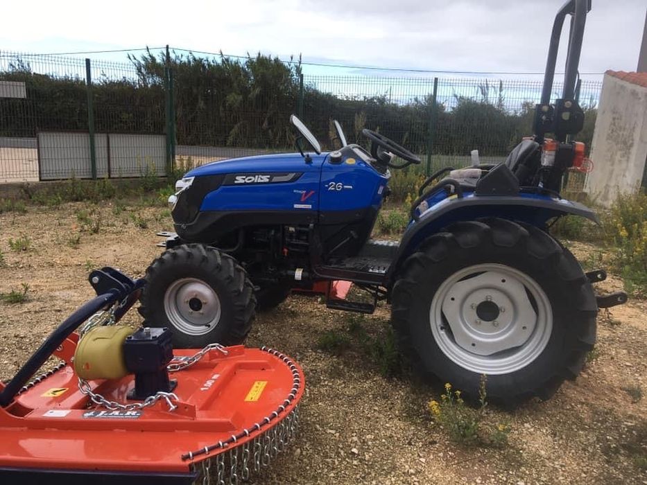 Trator Solis mini 26 e 3 alfaias de marcas BOAS - Campanha INCRIVEL*