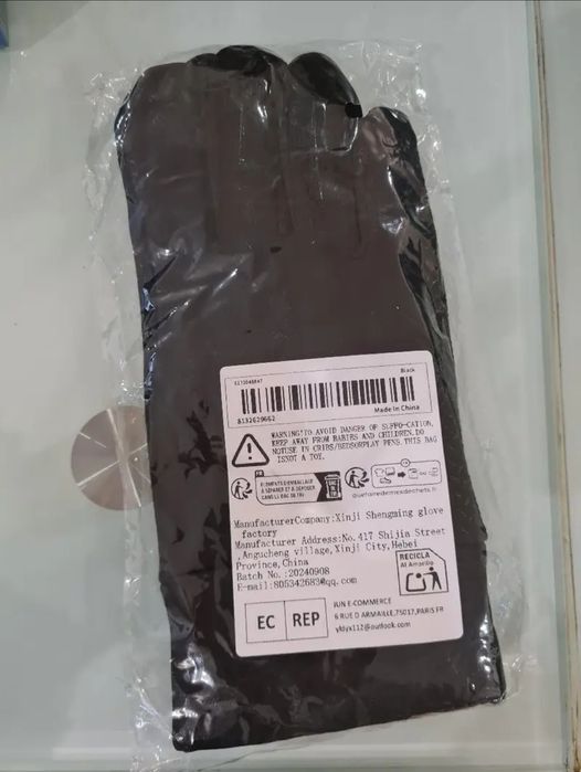 Чоловічі теплі перчатки з флісовою підкладкою для осені та зими,