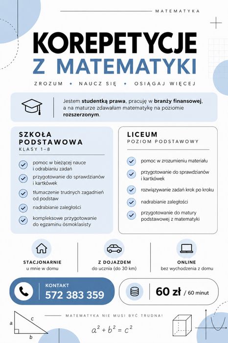 Korepetycje z matematyki