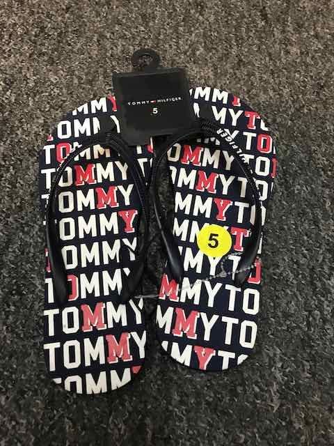 Tommy Hilfiger - klapki damskie z USA, 35.