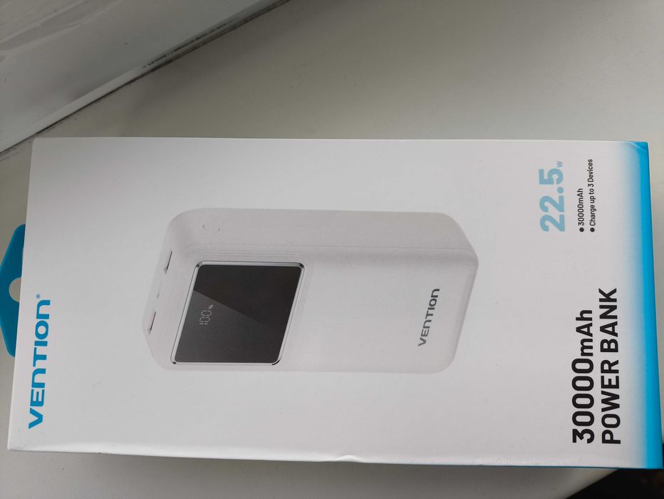 Павербанк vention 30 000 mAh 22.5 W