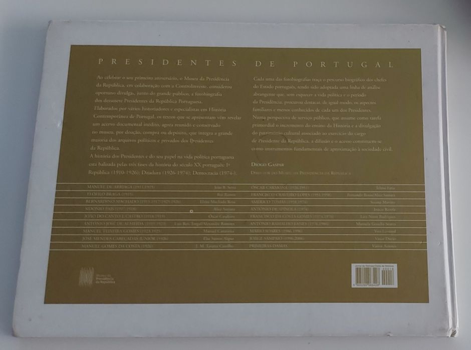 "Presidentes de Portugal – As Primeiras-Damas (Fotobiografia)