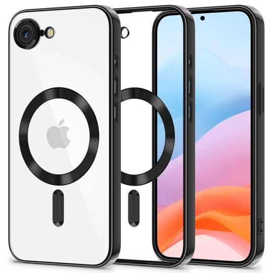 Etui MagSafe ochrona aparatu do IPHONE 16E czarne tech-protect