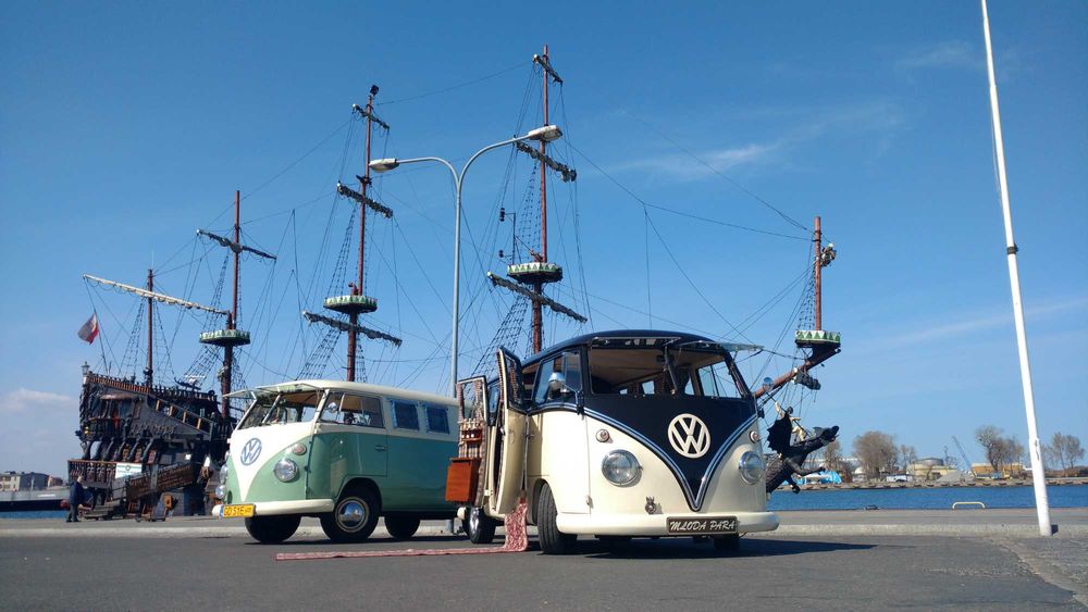Samochód Auto do Ślubu VW T1 T2 Bulik Ogórek Zabytkowy Boho Vintage