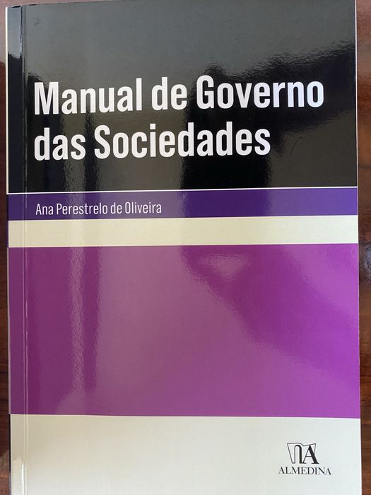 Ana Perestrelo Oliveira - Manual de Governo das Sociedades