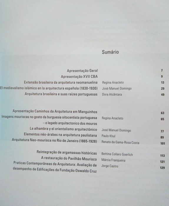 R. Gama-Rosa Costa - Caminhos da Arquitetura em Manguinhos