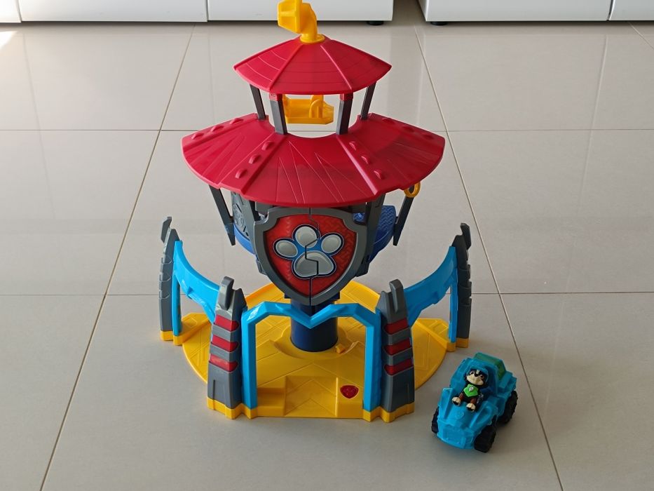 Baza Psi Patrol Dino pojazd piesek