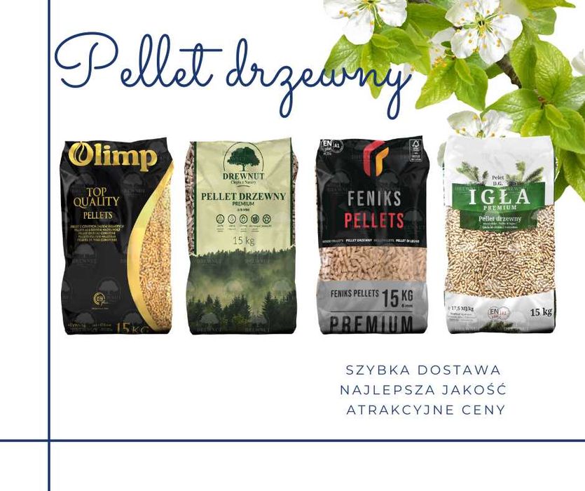 Pellet Enplus A1 oraz pelet Feniks Lava A1 A2 Olczyk Drewnut