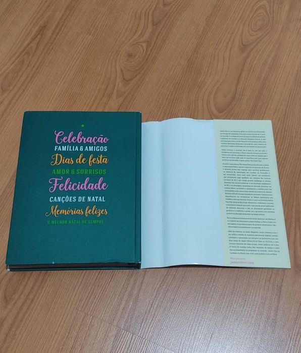 Livro "As receitas de natal"