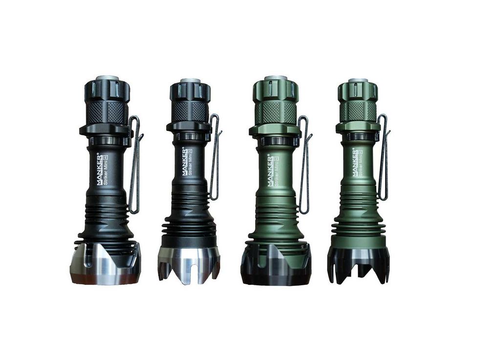 Manker Striker Mini Компактний Тактичний Ліхтар АКБ 14500/AA