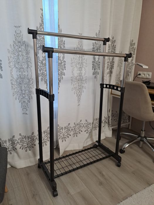 Вішалки пересувна подвійна