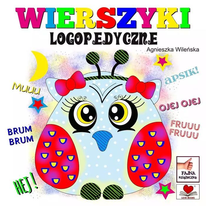 Wierszyki logopedyczne. Love Books. Nowy Produkt