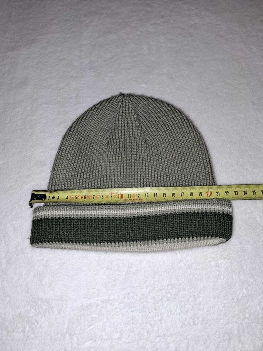 Czapka jesienno zimowa zielona khaki