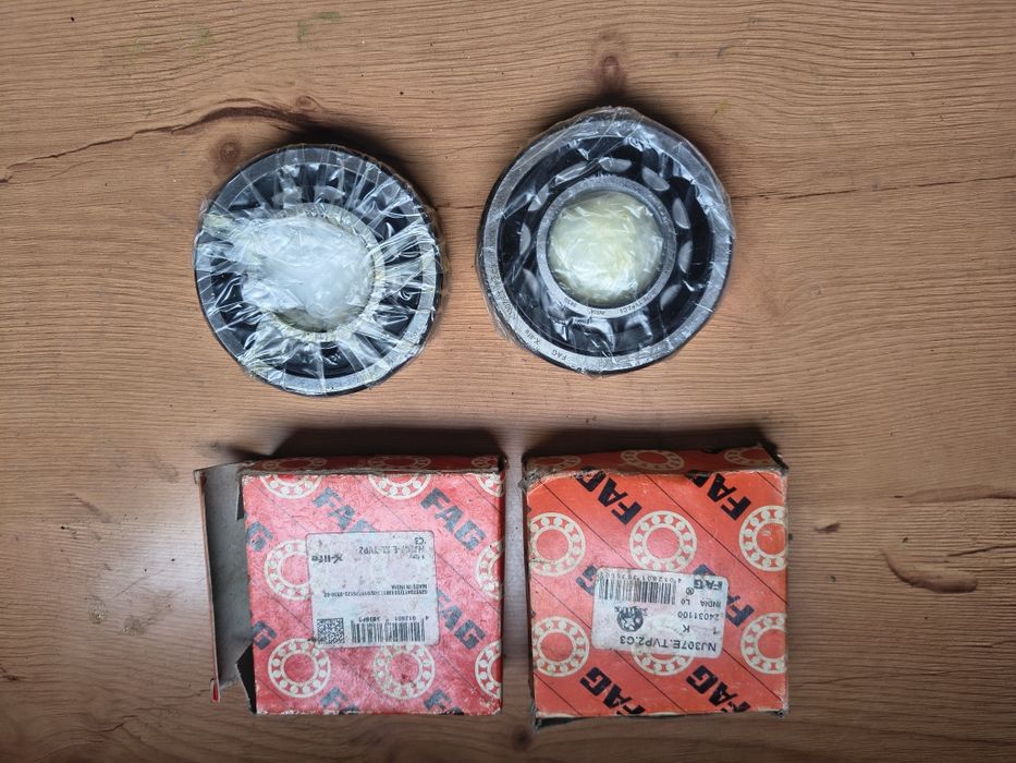 Łożyska walcowe FAG NJ 307E TVP2 C3