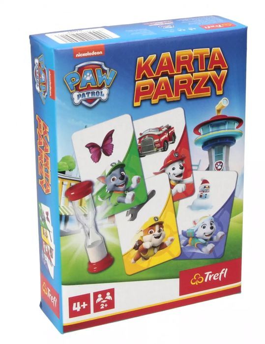 Psi Patrol. Karta Parzy. Trefl. Nowy Produkt