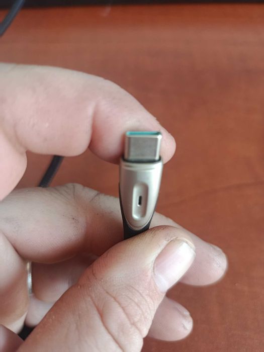 Cabo USB-C Rápido para Telemóvel (Novo e resistente)