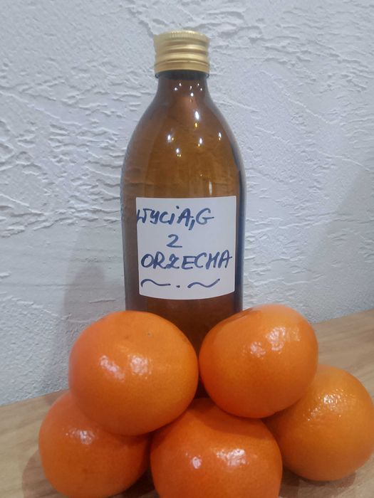 2* 0,5 l WYCIĄG ORZECHÓWKA Z ZIELONEGO orzecha włoskiego oczyszczanie