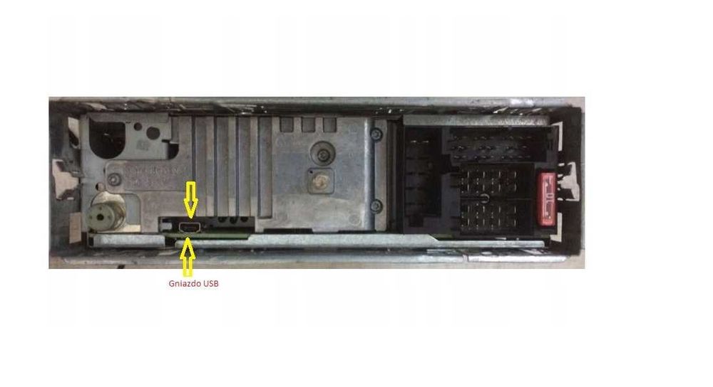 Złącze kabel USB do radia Blaupunkt HAMBURG MP57; MP68