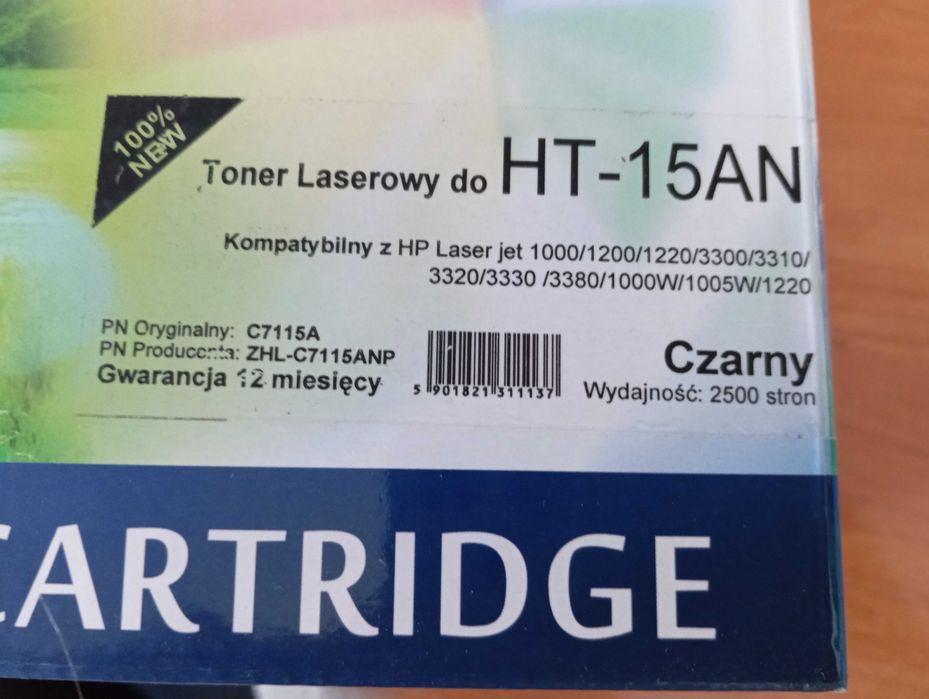 Toner czarny do drukarki HP laser jet ht -15AN Prism