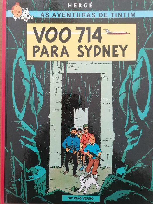 As Aventuras de Tintim 'Voo 714 para Sydney' NOVO