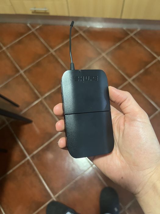 Micro Shure em bom estado.