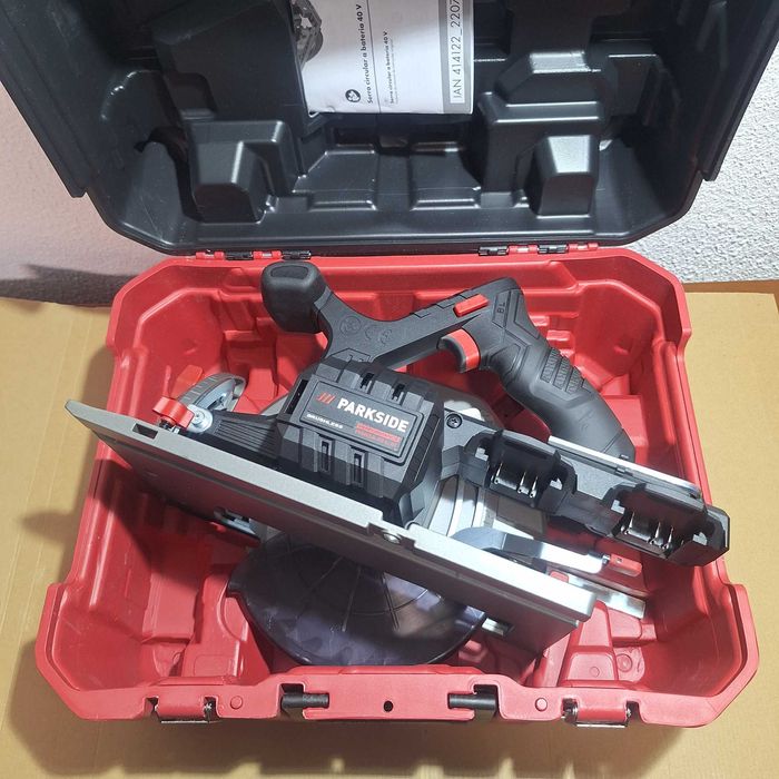 Serra Circular Sem Fio de 40V Parkside Performance [ Nova ]