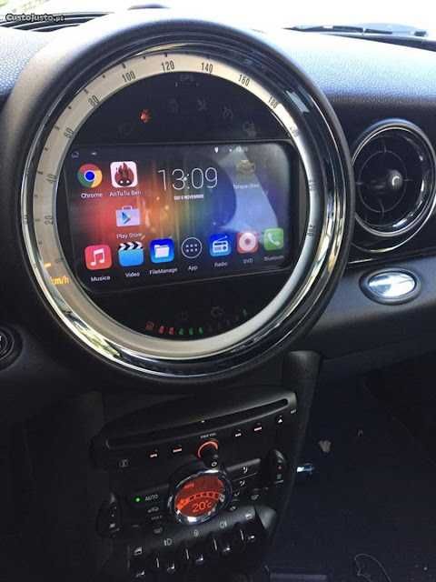Auto-radio 2 din Android 14 BMW Mini Cooper