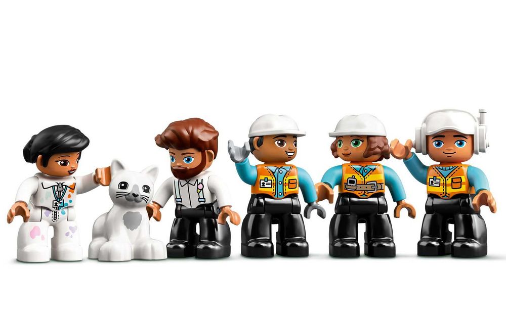 Klocki LEGO 10933 Duplo - Żuraw wieżowy i budowa NOWE SZYBKA WYSŁKA