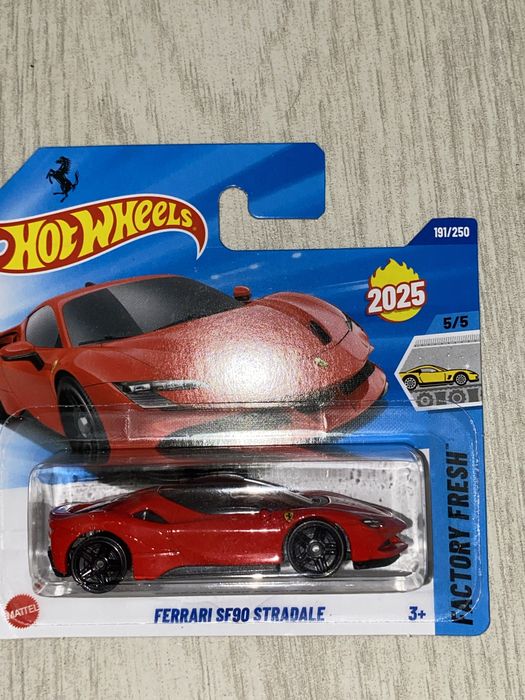 ミニカー Hotwheels Ferrari SF90 Stradale Raw ver. ミニカー Hotwheels Ferrari SF90 Stradale Raw ver. Hotwheels