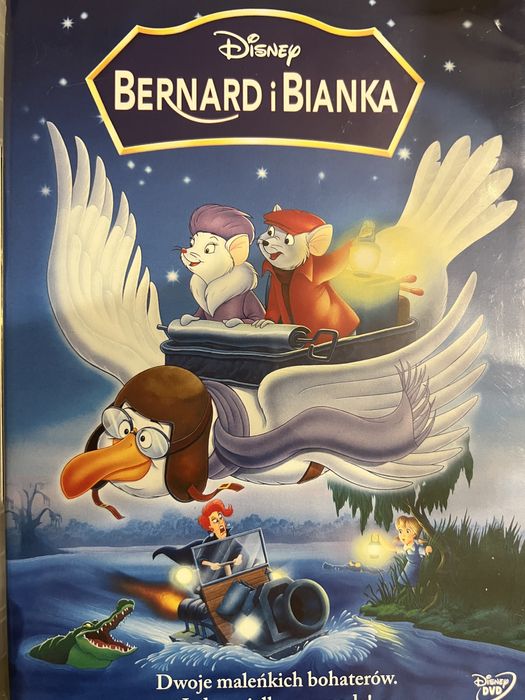 DISNEY Zestaw 100 dvd bajki Coco Księga Dżungli Lis i Pies od 10zł