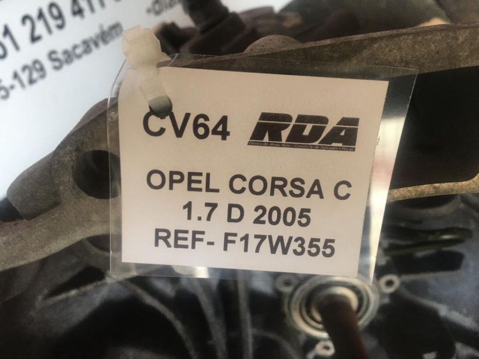 CV64 Caixa de Velocidades Opel Corsa 1.7 D De 2005 Ref- F17W355