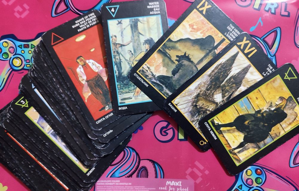 КАРТЫ ТАРО 3 колоды