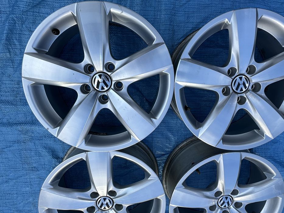 Felgi aluminiowe 16 5x112 Volkswagen Tiguan T-Roc Touran Passat Golf