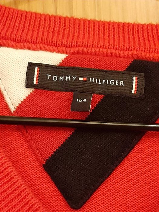 Camisola criança decote em bico Tommy Hilfiger