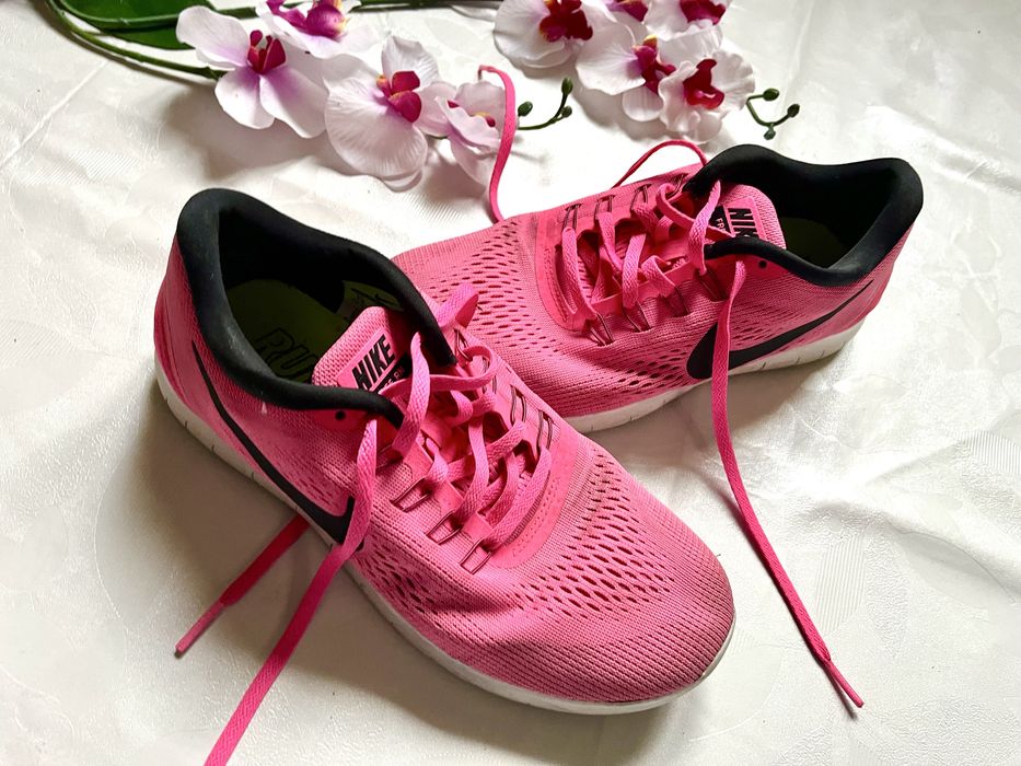 Nike adidasy buty sportowe do biegania wygodne 38/38,5 różowe markowe