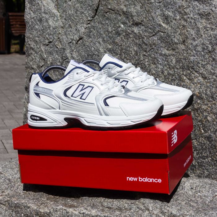 (1478) Кросівки у сти лі New Balance 530 білі (36-41) нб ню беленс NB
